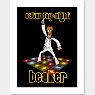 Saturday Night Beaker Posters and Art